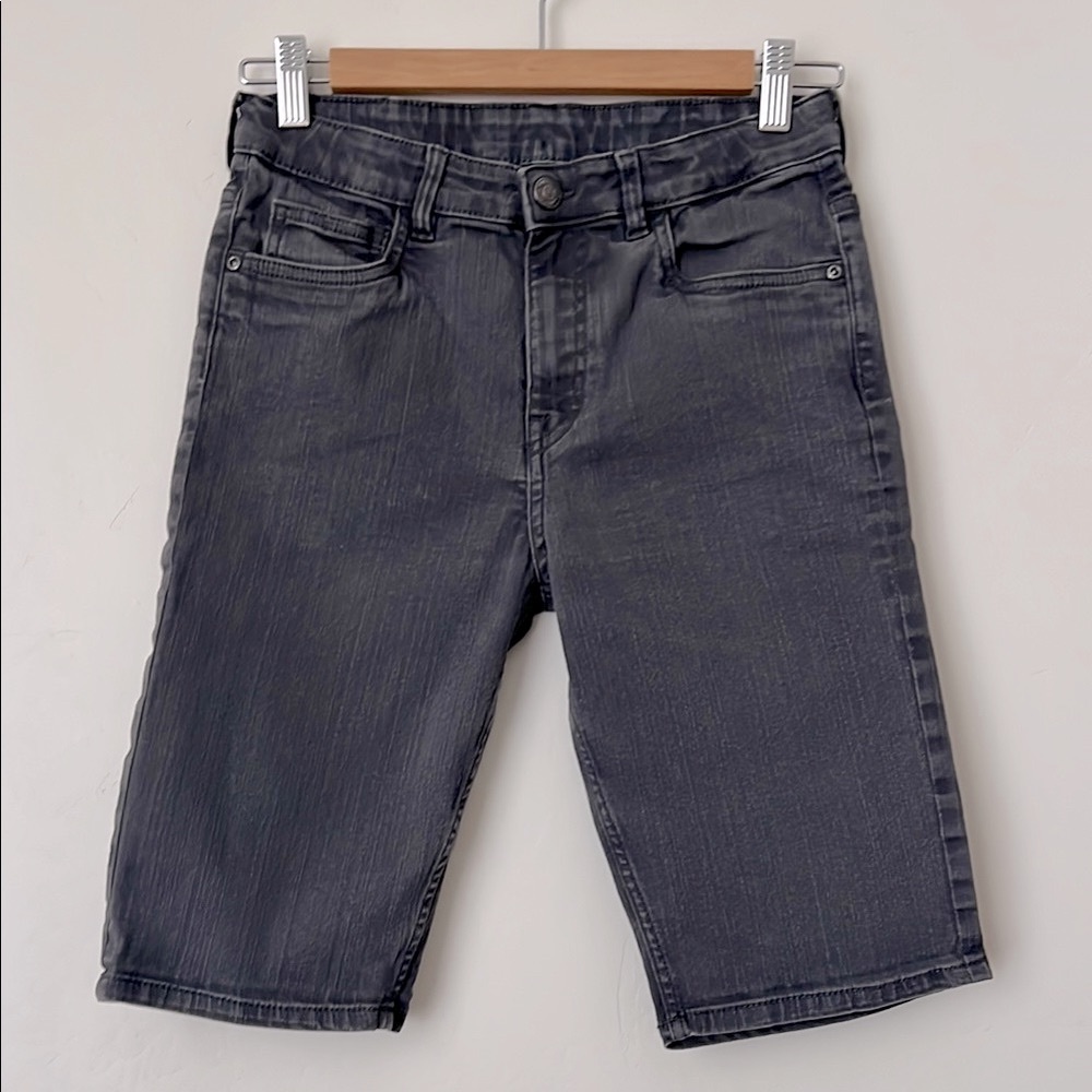 H&M Gray Denim Shorts Boys 12-13